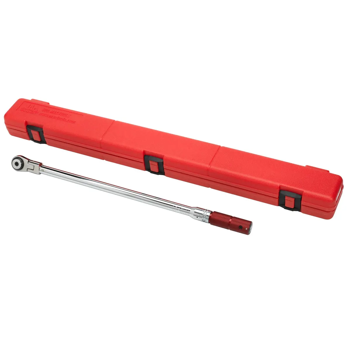 1/2" Drive Flex Round-Head Micro-Adjustable Torque Wrench 30-250 Ft-Lbs. 1