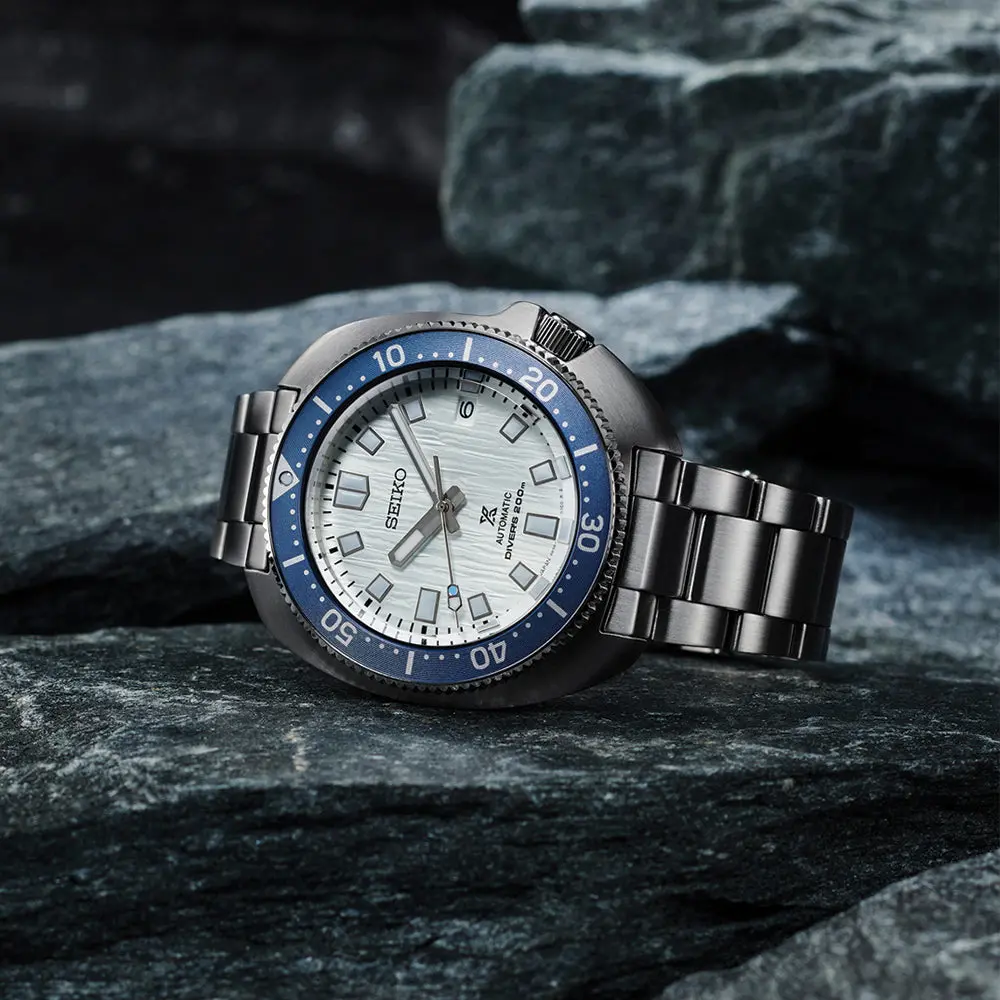 Spb301 Prospex 1970 Heritage Diver's Save The Ocean Special Edition 42.7Mm - White On Bracelet 2