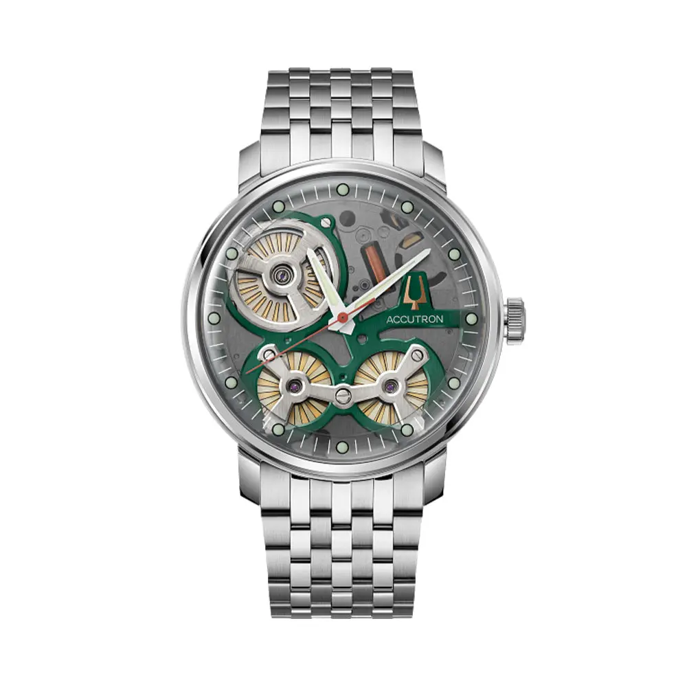 Spaceview 2020 43.5Mm - Smoke Grey On Bracelet 1