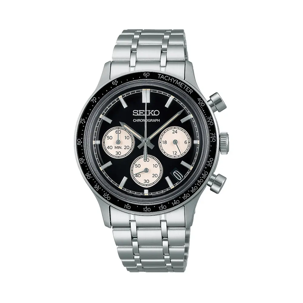 Ssb479 Essentials Chronograph 38.7Mm - Black On Bracelet 1