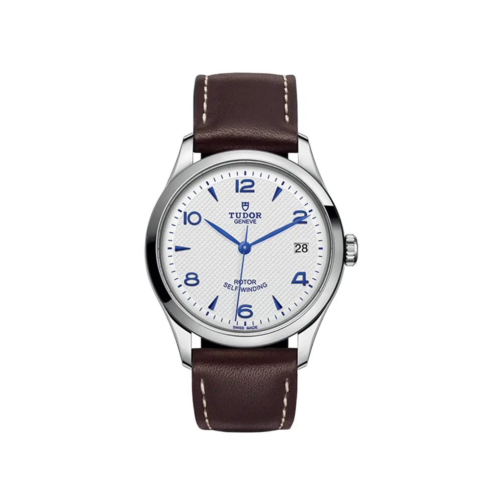 1926 36Mm - Opaline On Leather Strap 1