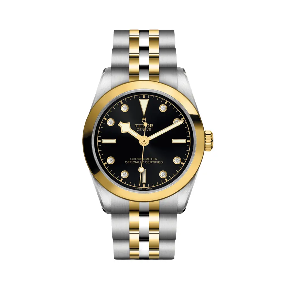 Black Bay One S&G 31Mm - Black, Diamond-Set On Bracelet 1