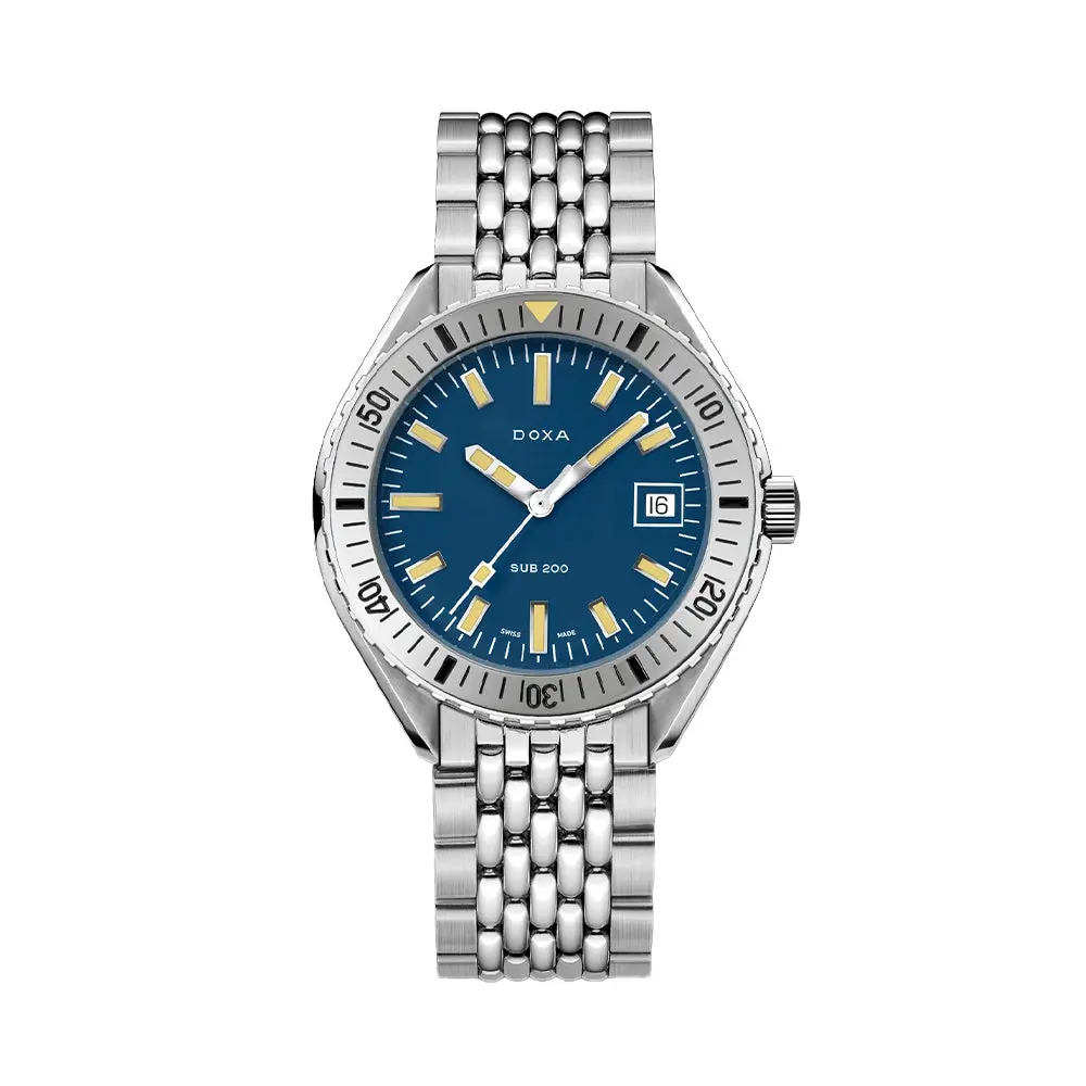 Sub 200 Caribbean 42Mm - Blue On Bracelet 1