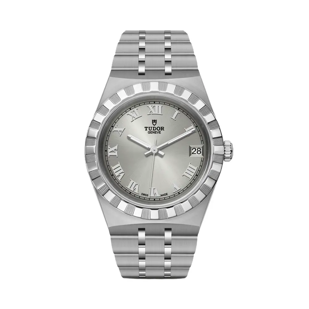 Tudor Royal 34Mm - Silver On Bracelet 1