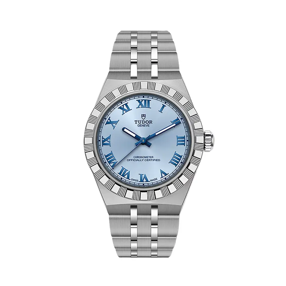 Tudor Royal 30Mm - Blue On Bracelet 1
