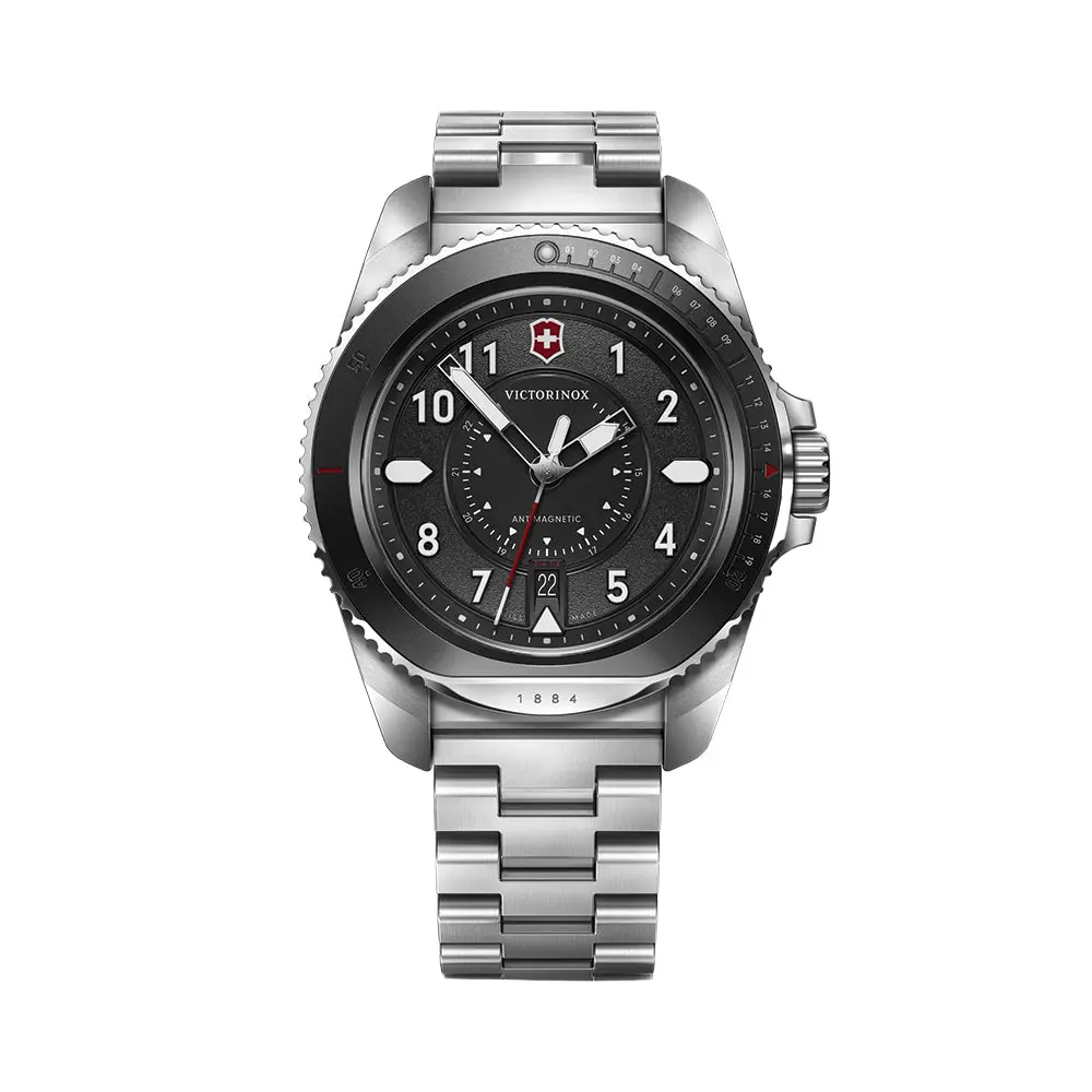 Journey 1884 Quartz 43Mm - Black On Bracelet 1
