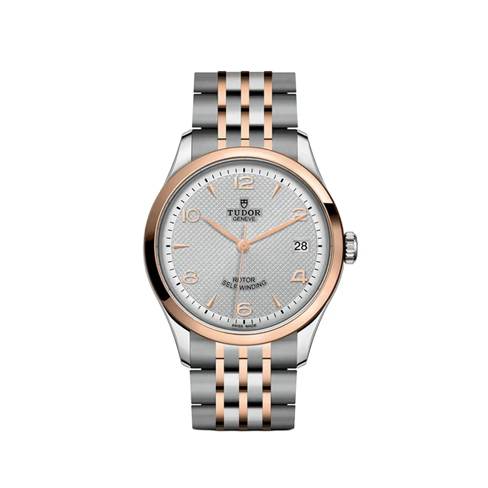1926 Rose Gold Two-Tone 36Mm - Silver On Bracelet 1