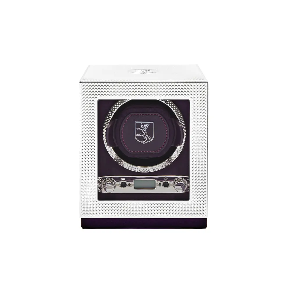 Single Watch Winder - Silver 1