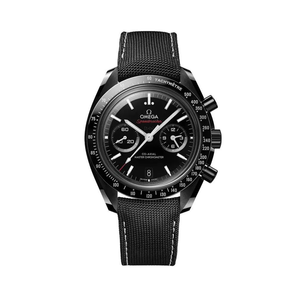 Speedmaster Dark Side Of The Moon Black Ceramic 44.25Mm - Black On Fabric Strap 1