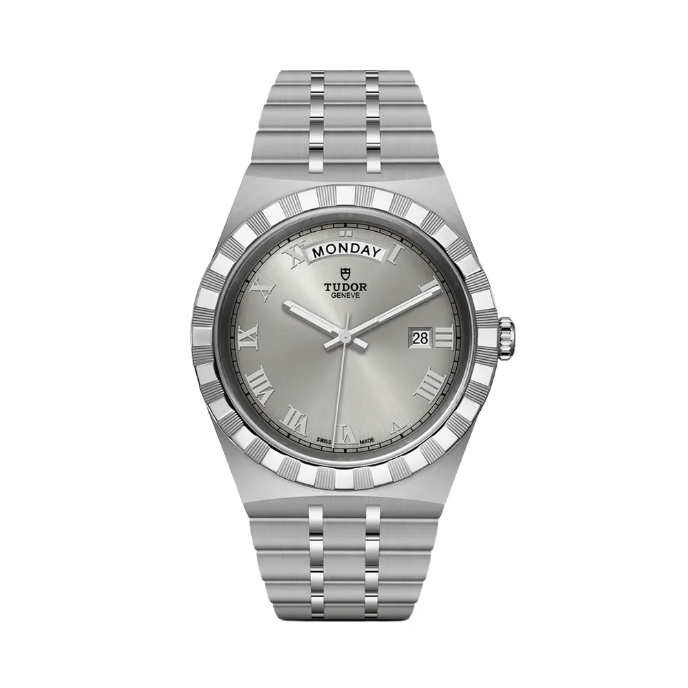 Tudor Royal Day/Date 41Mm - Silver On Bracelet 1
