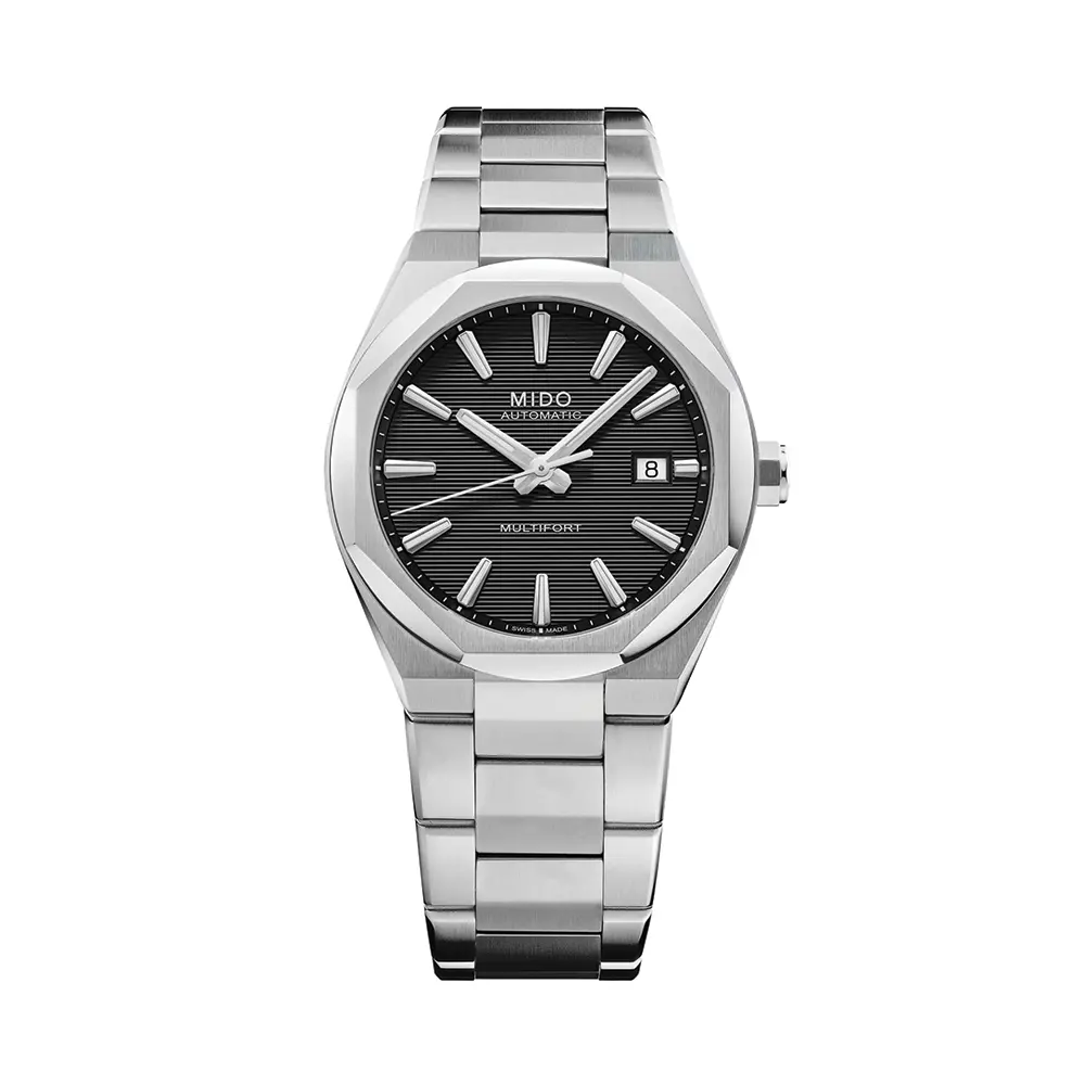 Multifort 8 One Crown 40Mm - Black On Bracelet 1