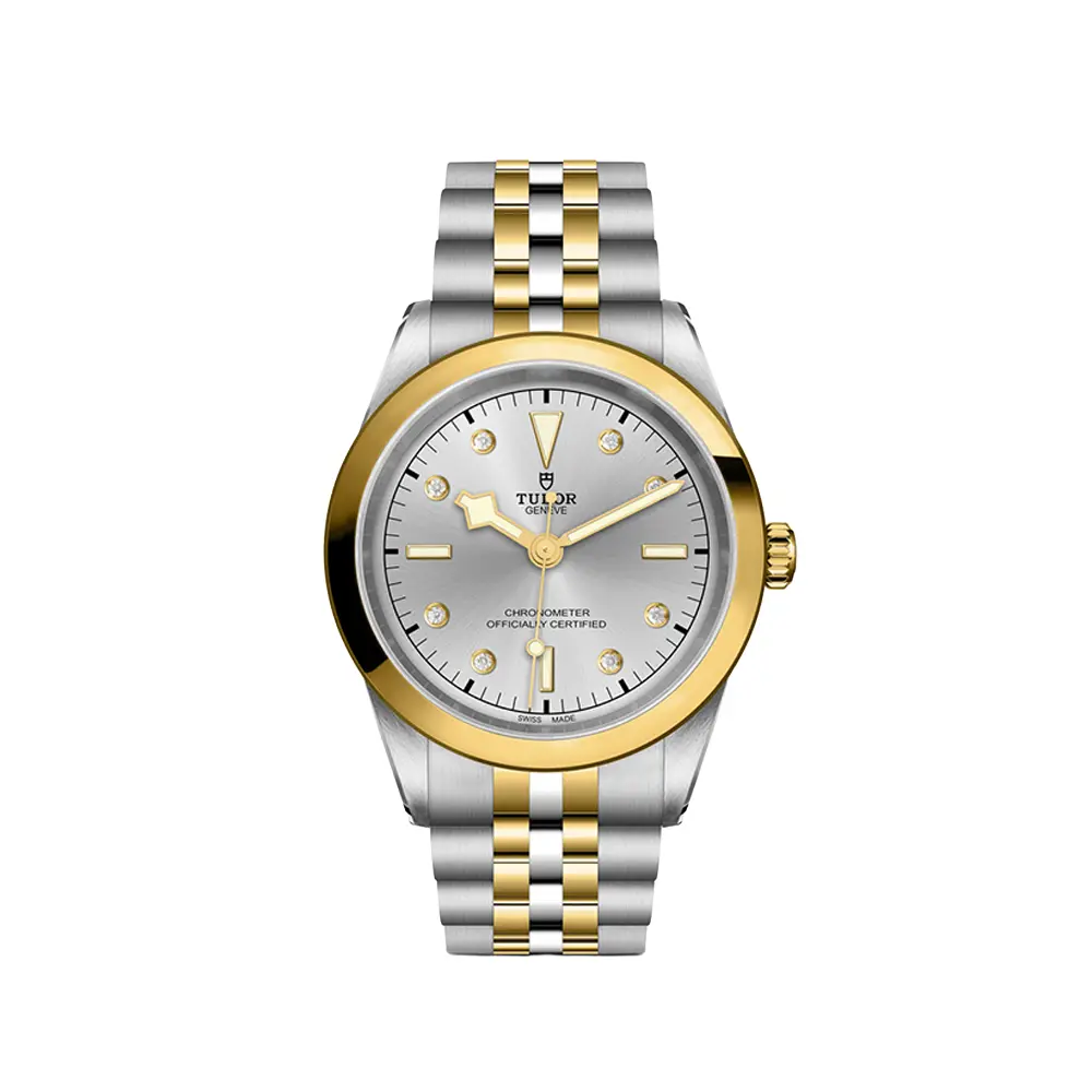 Black Bay One S&G 41Mm - Silver, Diamond-Set On Bracelet 1