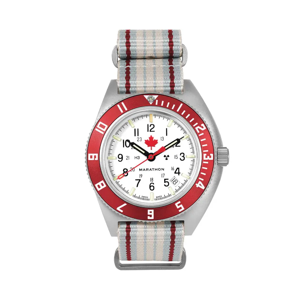 Ssnav-D Pilot's Auto Type Ii Limited Edition 41Mm - White On One-Piece Fabric Strap 1