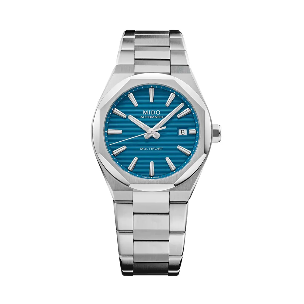 Multifort 8 One Crown 40Mm - Turquoise On Bracelet 1
