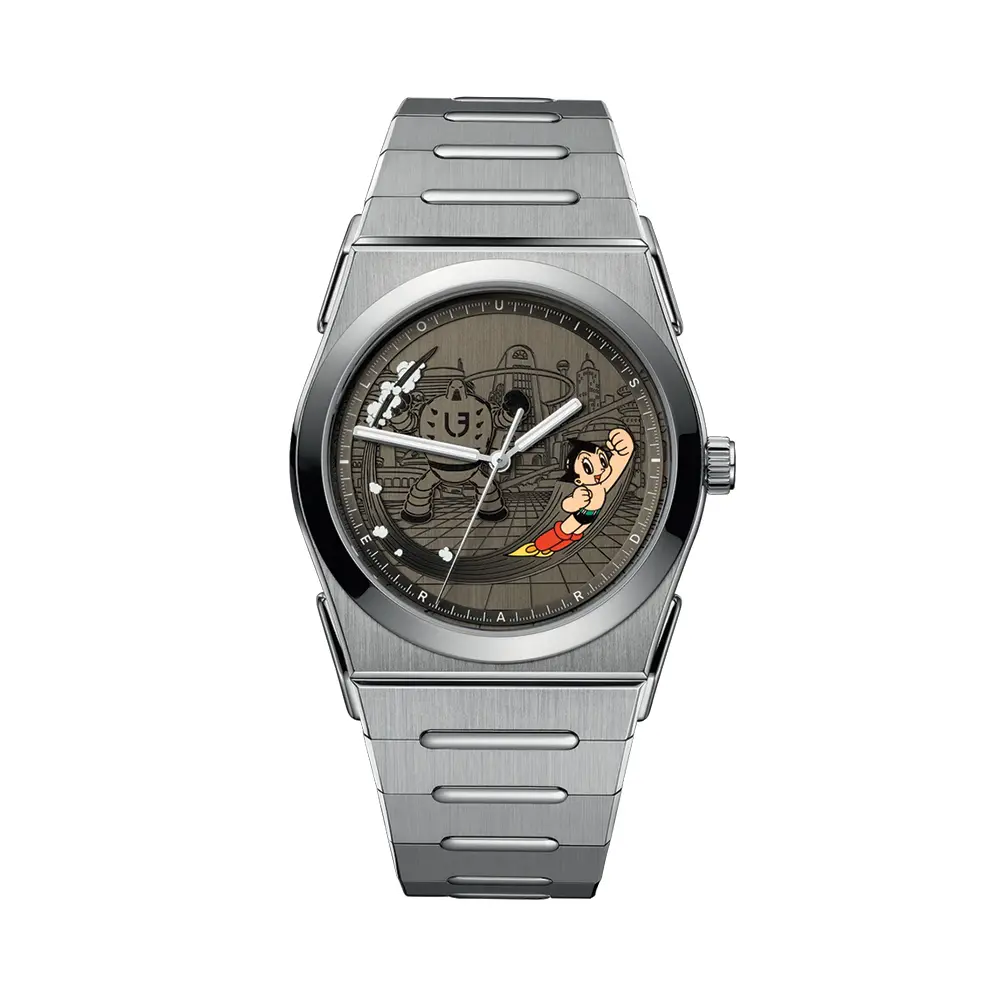 2340 Louis Erard X Astro Boy Limited Edition 40Mm - Grey On Bracelet 1