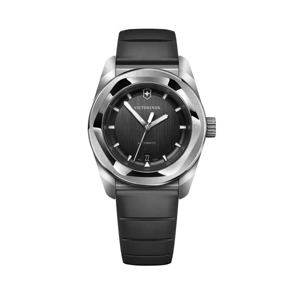 Concept One Automatic 39Mm - Black On Rubber Strap 1
