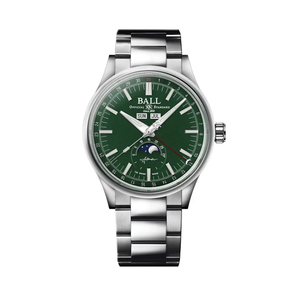 Engineer Ii Moonphase Limited Edition 40Mm - Green On Bracelet 1