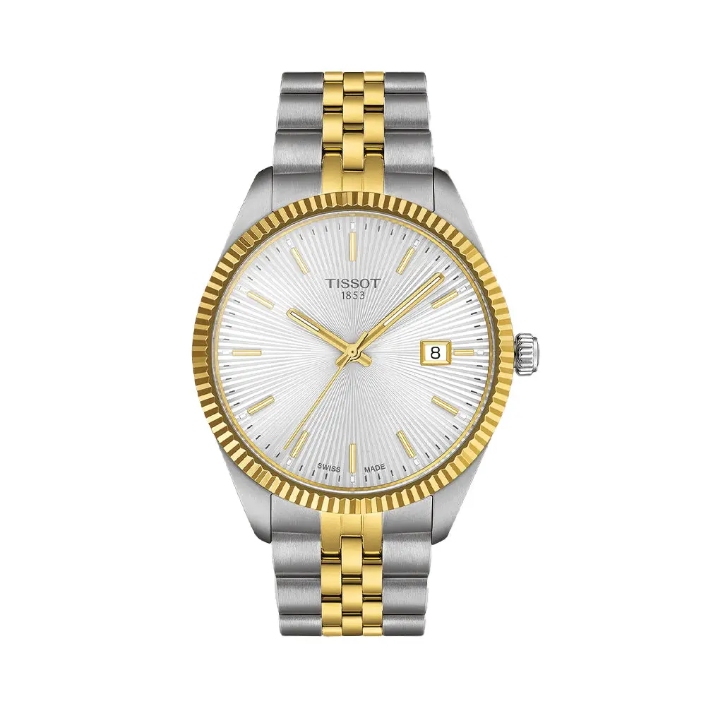 Ballade Quartz 40Mm - Silver Dial On Two-Tone Bracelet 1