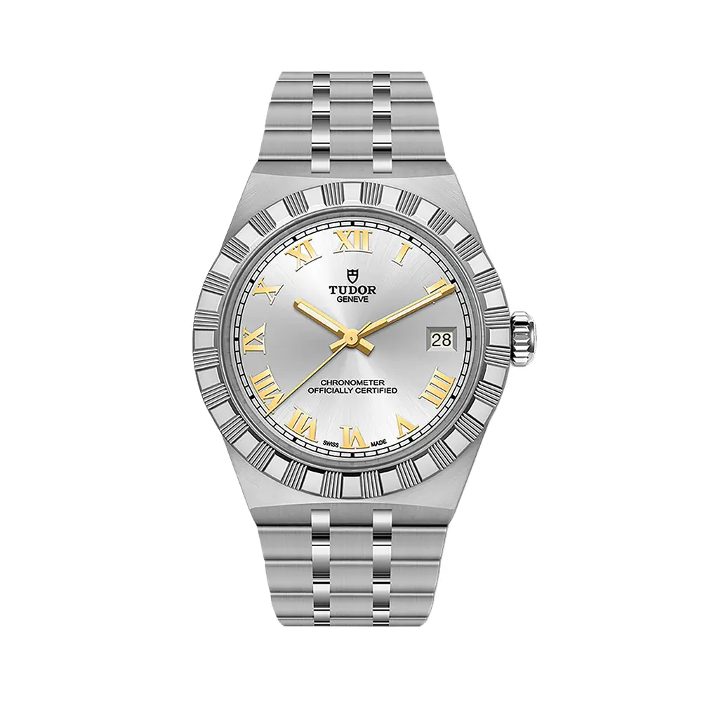 Tudor Royal 36Mm - Silver On Bracelet 1