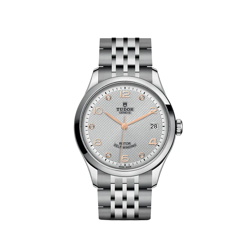1926 36Mm - Silver, Diamond-Set On Bracelet 1