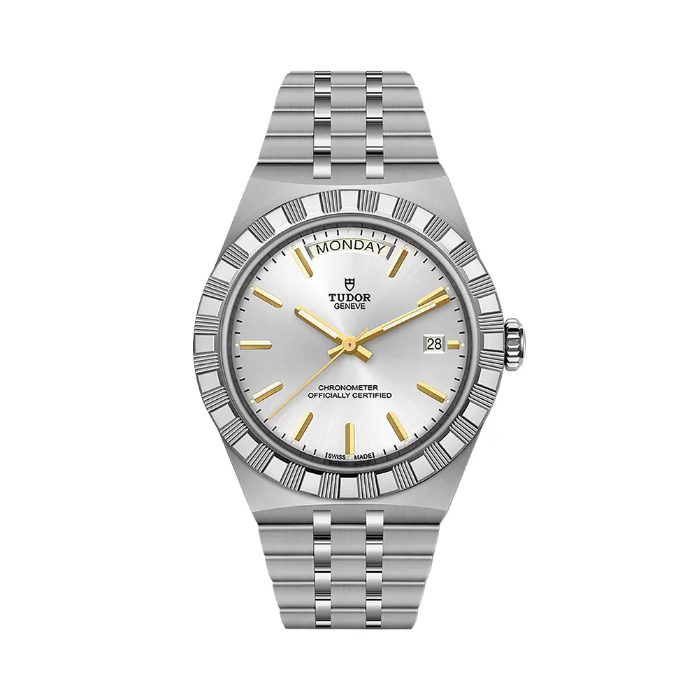 Tudor Royal Day/Date 40Mm - Silver On Bracelet 1