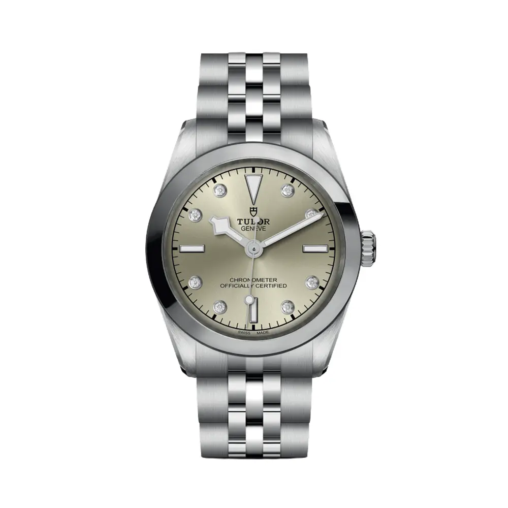 Black Bay One 31Mm - Light Champagne, Diamond-Set On Bracelet 1