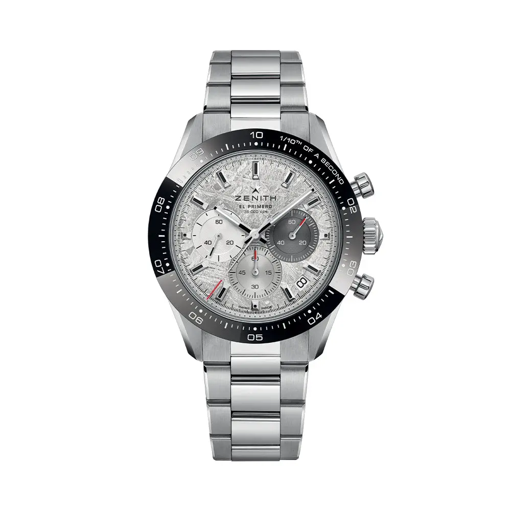 Chronomaster Sport 41Mm - Meteorite On Bracelet W/ Extra Rubber Strap 1