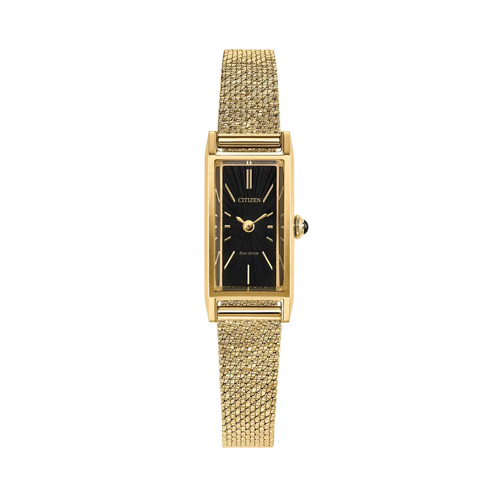 Fio Gold-Tone 30.7Mm - Black On Bracelet 1