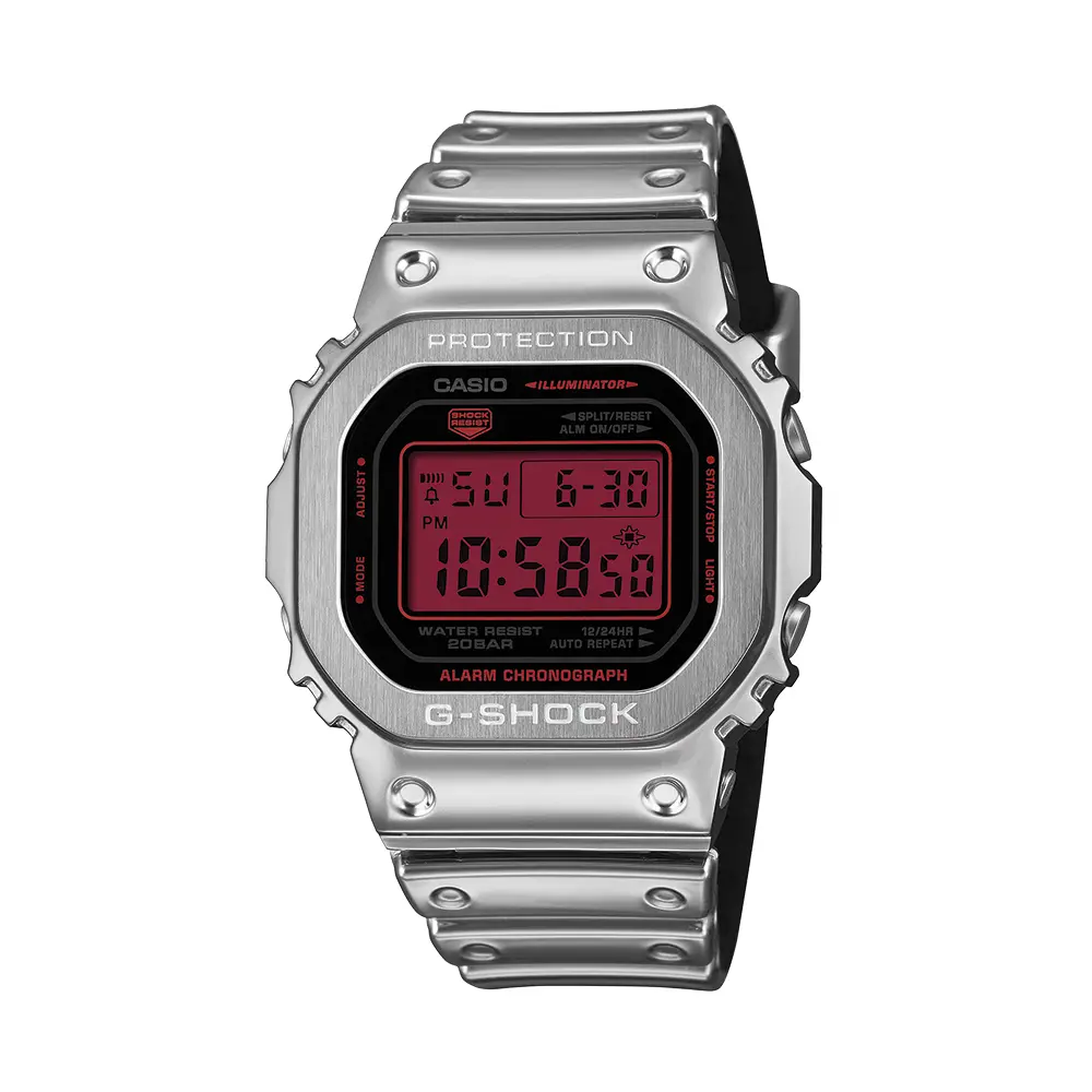 Gm5600yra-8 Digital Quartz 43.2Mm - Black On Resin Band 1