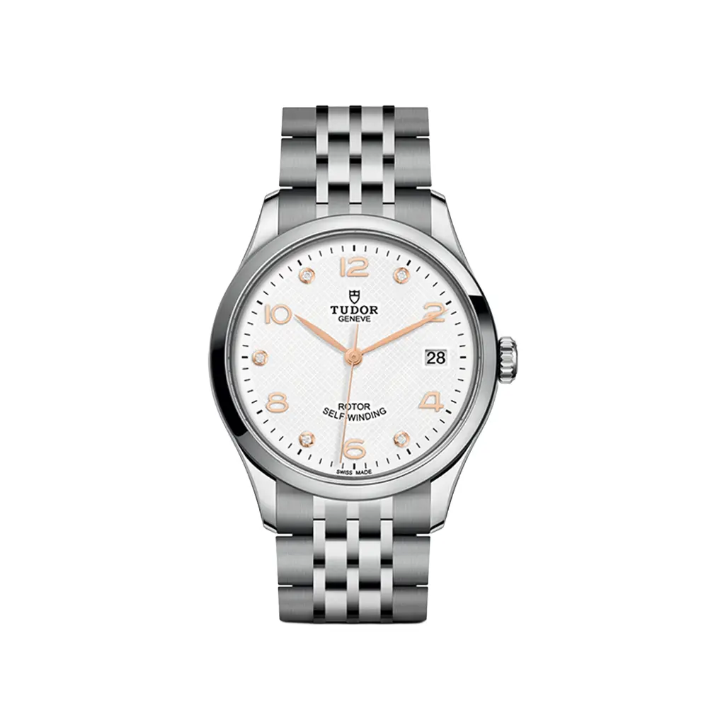 1926 36Mm - White Diamond-Set On Bracelet 1