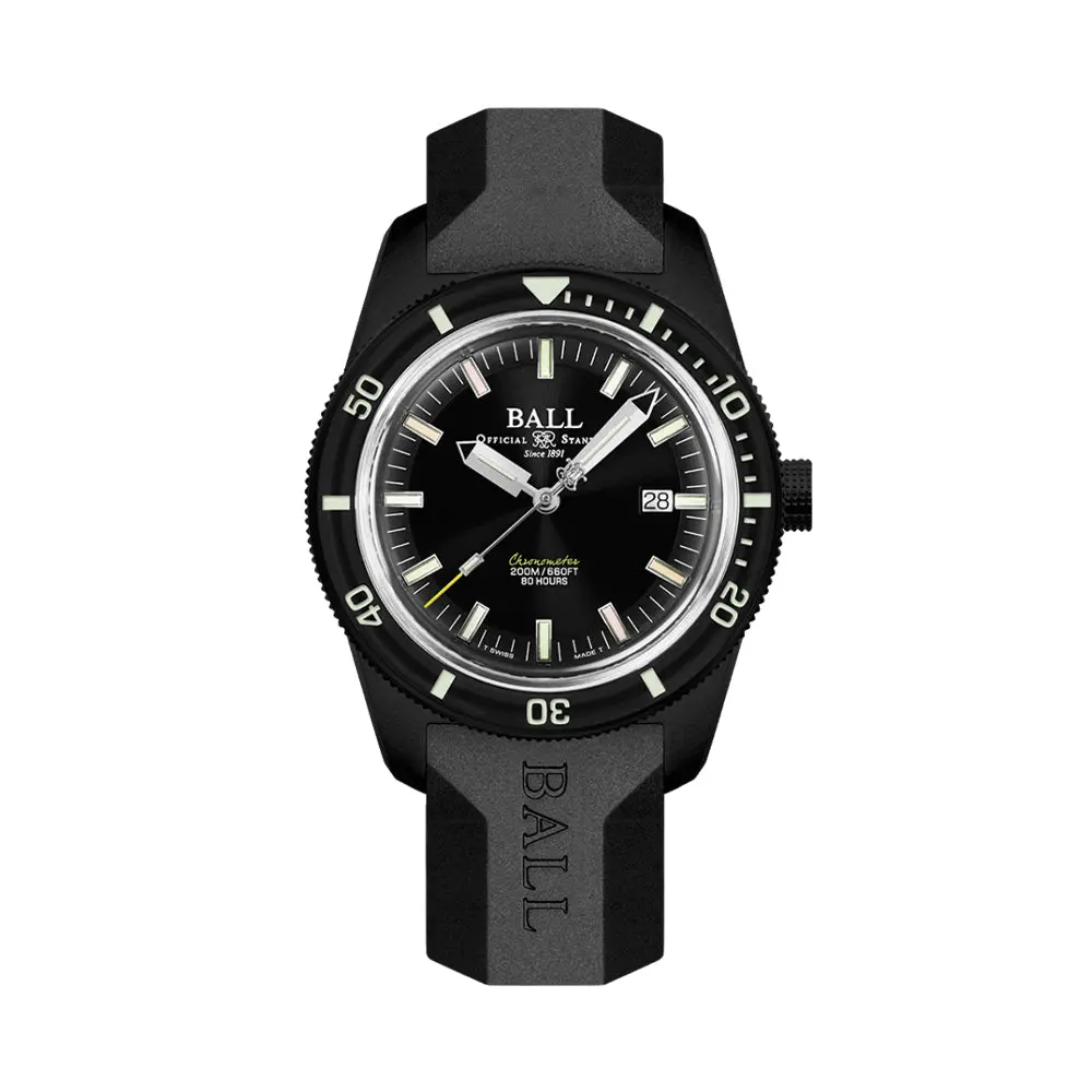 Engineer Ii Skindiver Heritage Limited Edition 42Mm - Black On Rubber Strap 1