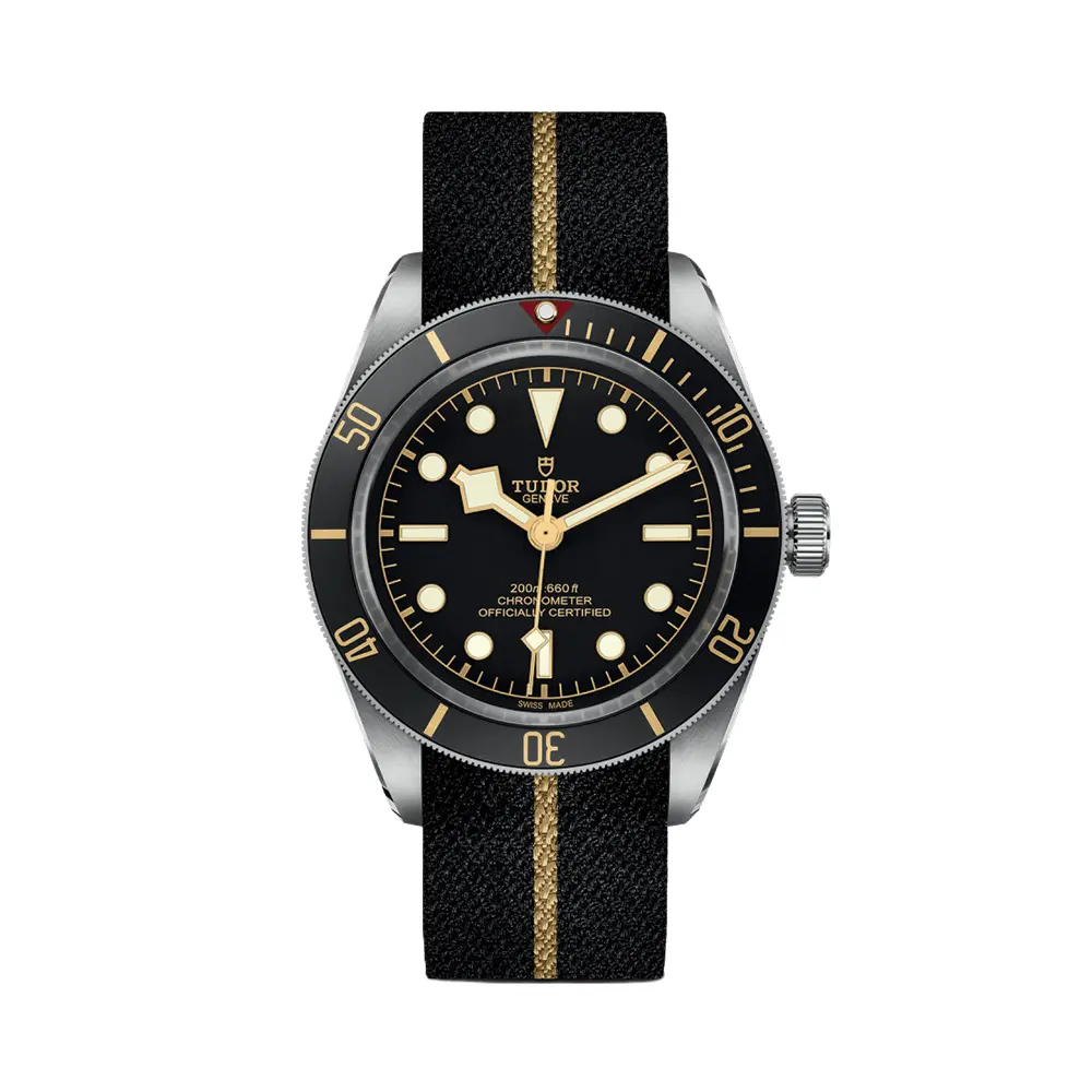 Black Bay 58 39Mm - Black On Fabric Strap 1