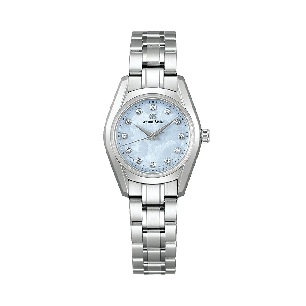 Stgf389 “Spring Breeze” Ladies Heritage With Diamonds 26Mm - Blue On Bracelet 1