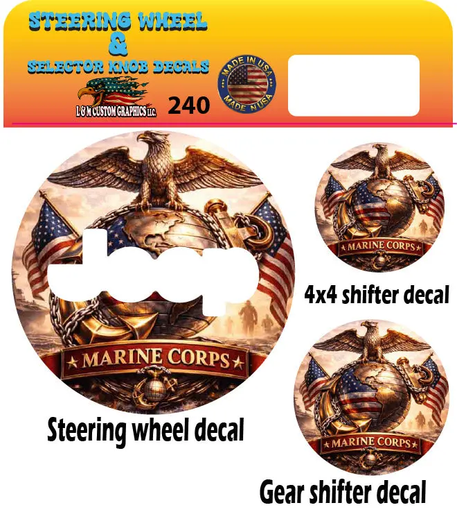 Steering Wheel Decal Pumpkin Patch 123 7