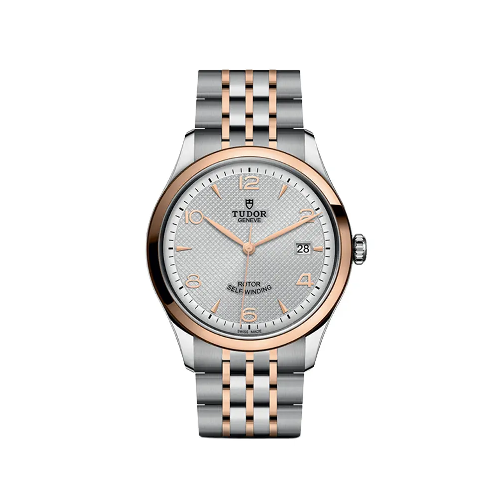 1926 Rose Gold Two-Tone 39Mm - Silver On Bracelet 1