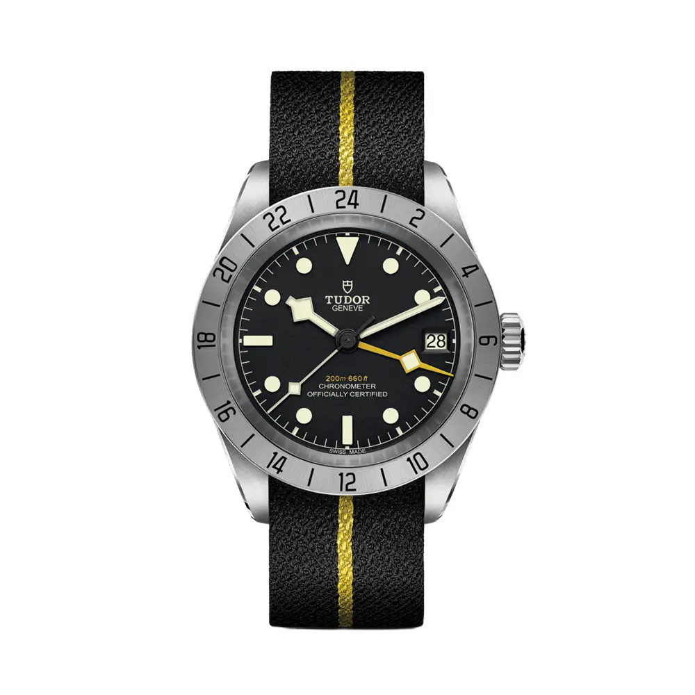 Black Bay Pro 39Mm - Black On Fabric Strap 1