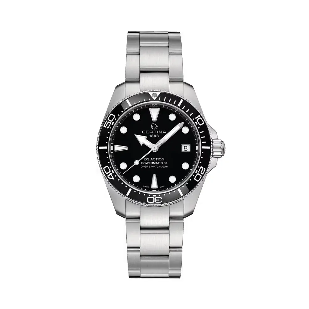 Ds Action Diver New Ds Concept Extreme Shock Resistance 38Mm – Black On Bracelet 1