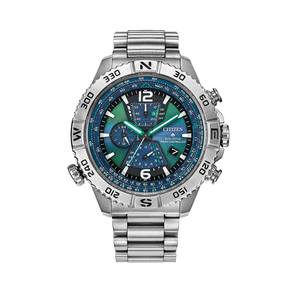 Promaster Navihawk A-T Limited Edition 48Mm - Blue On Bracelet 1
