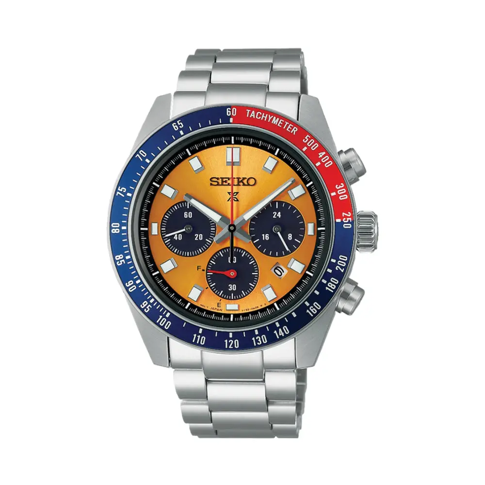 Ssc947 Prospex Speedtimer Chronograph "Pogue" 41.4Mm - Yellow On Bracelet 1