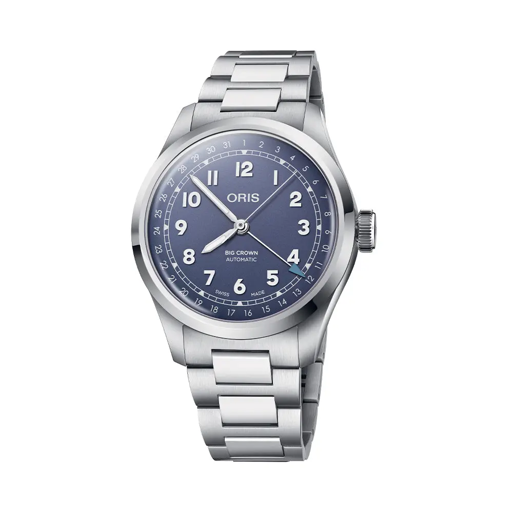 Big Crown Pointer Date 40Mm - Lilac On Bracelet 1