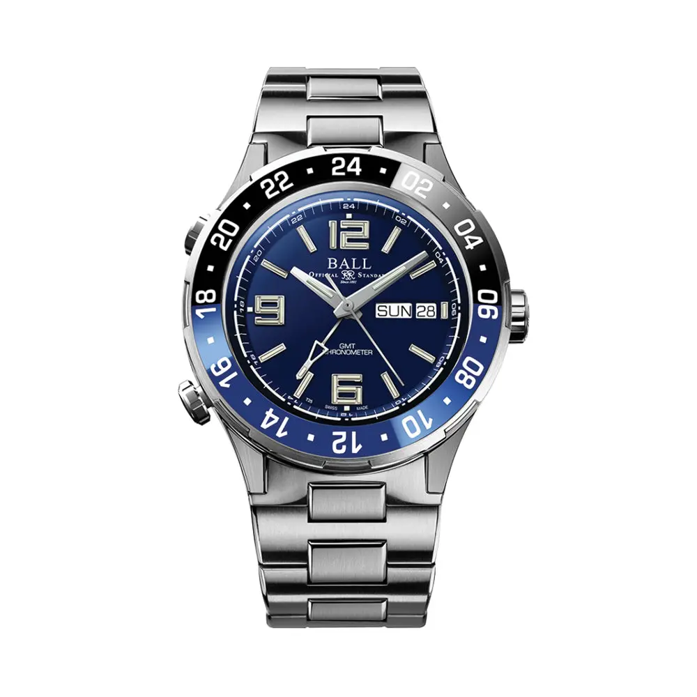 Roadmaster Marine Gmt Limited Edition 40Mm - Blue On Bracelet 1