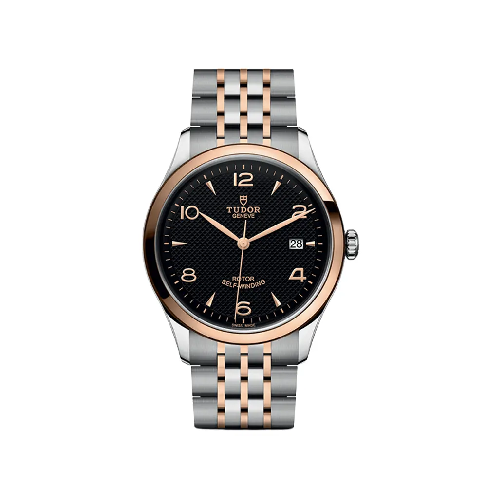 1926 Rose Gold Two-Tone 39Mm - Black On Bracelet 1