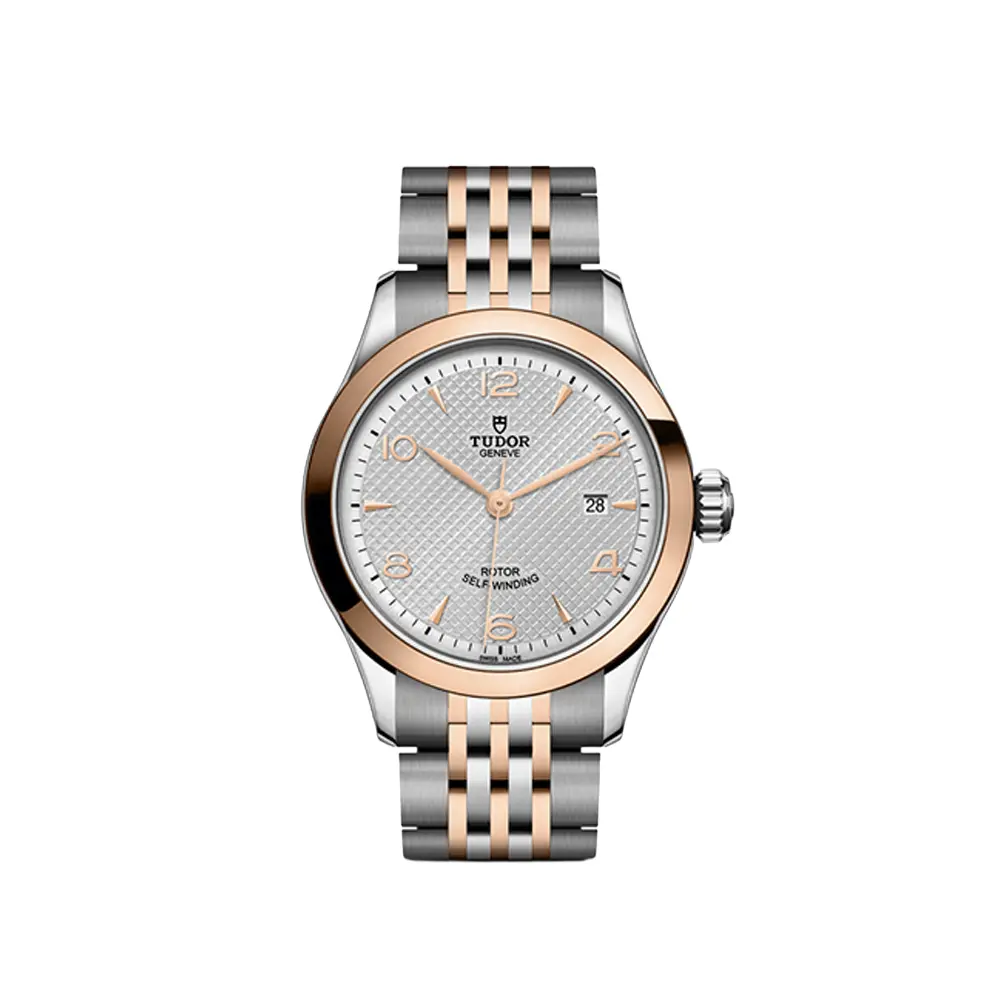 1926 Rose Gold Two-Tone 28Mm - Silver On Bracelet 1