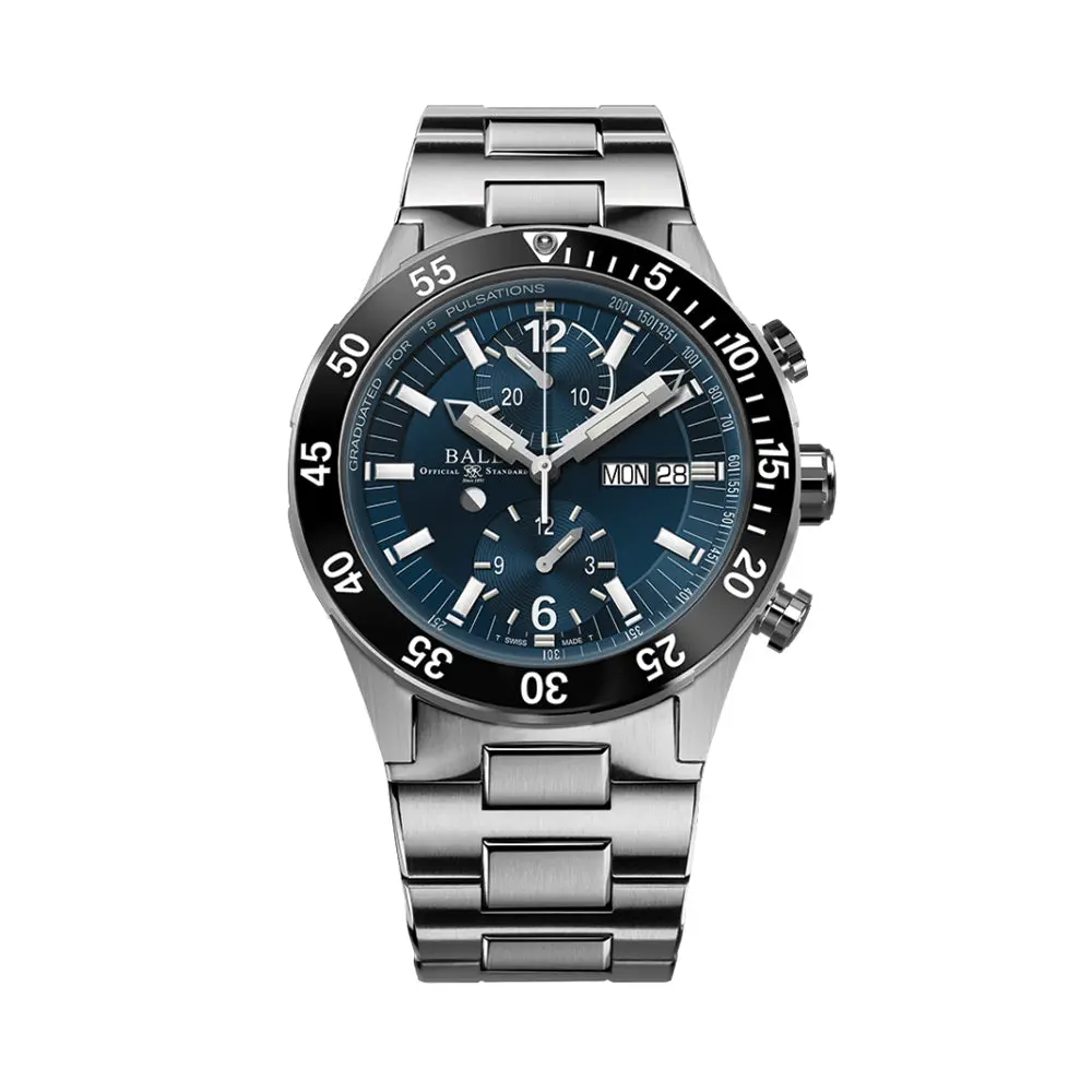 Roadmaster Rescue Chronograph Limited Edition 42Mm - Blue On Bracelet 1