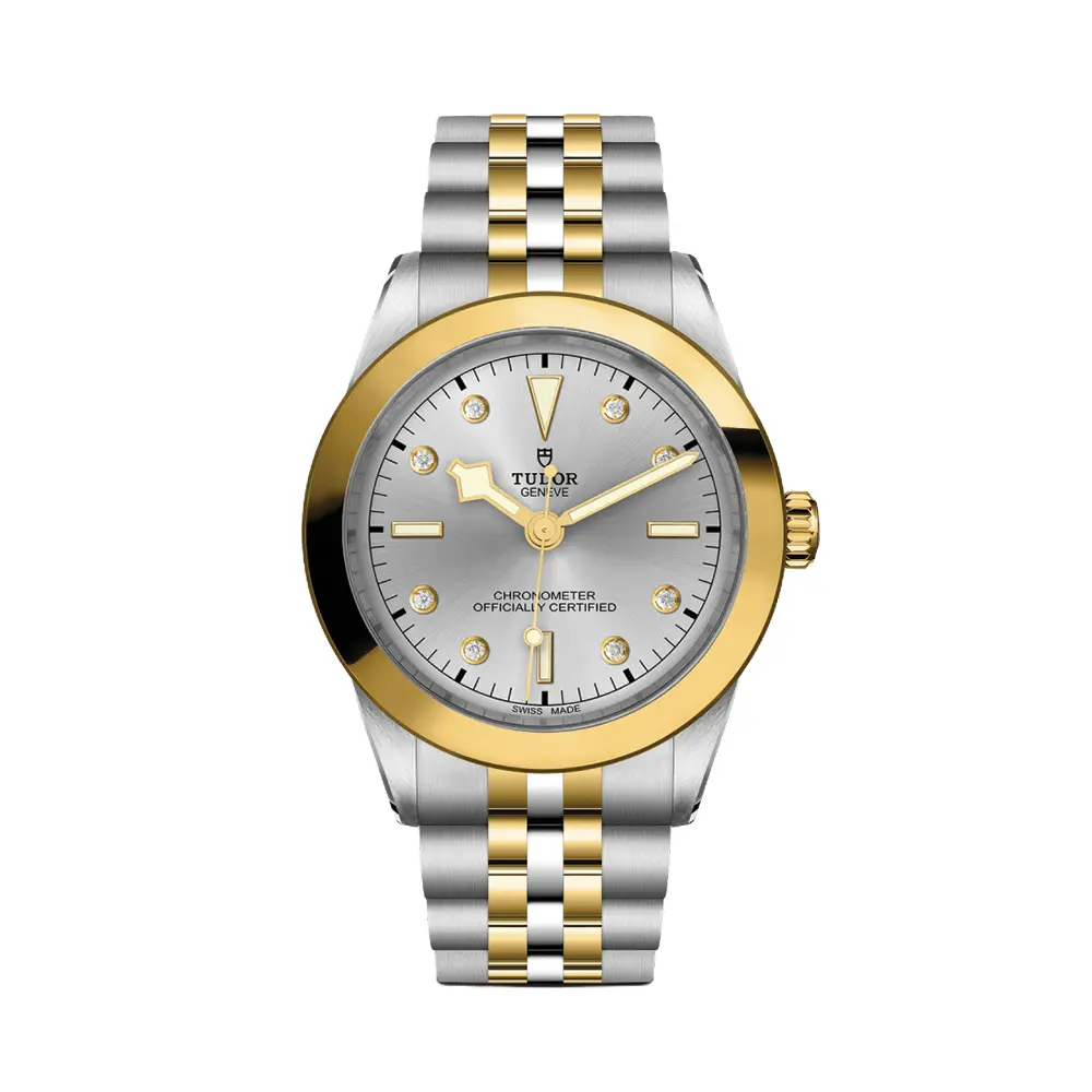 Black Bay One S&G 39Mm - Silver, Diamond-Set On Bracelet 1