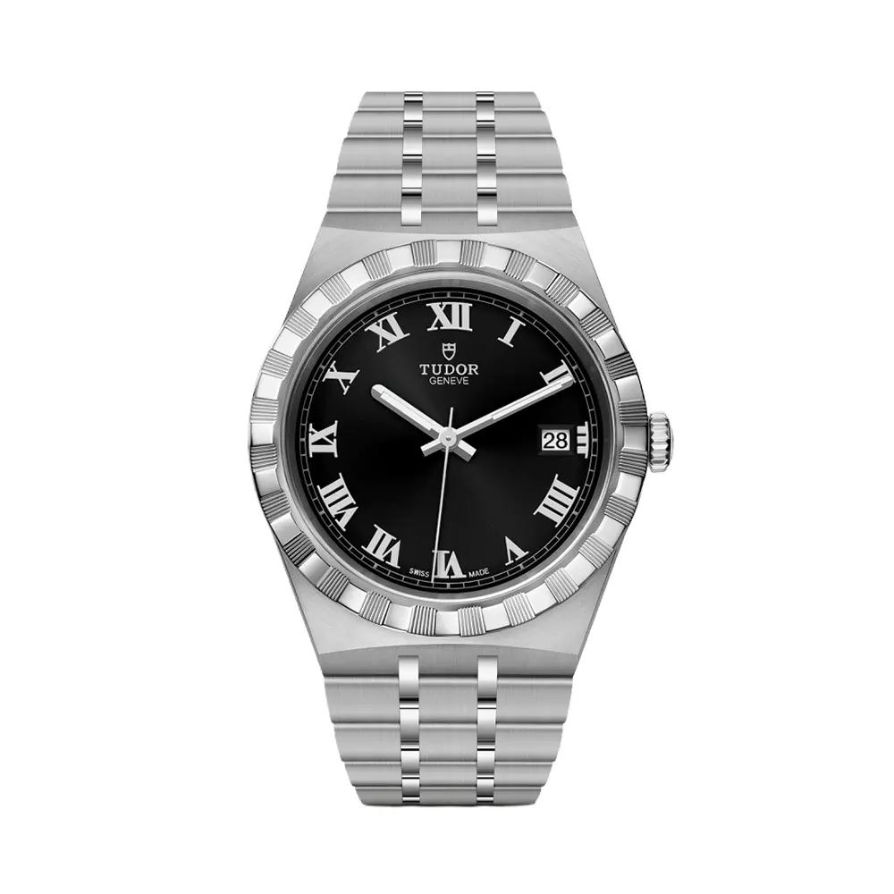 Tudor Royal 38Mm - Black On Bracelet 1