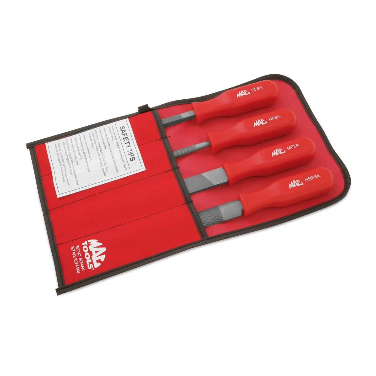 4-Pc. Comfort-Grip™ Combination Bastard-Cut File Set 1