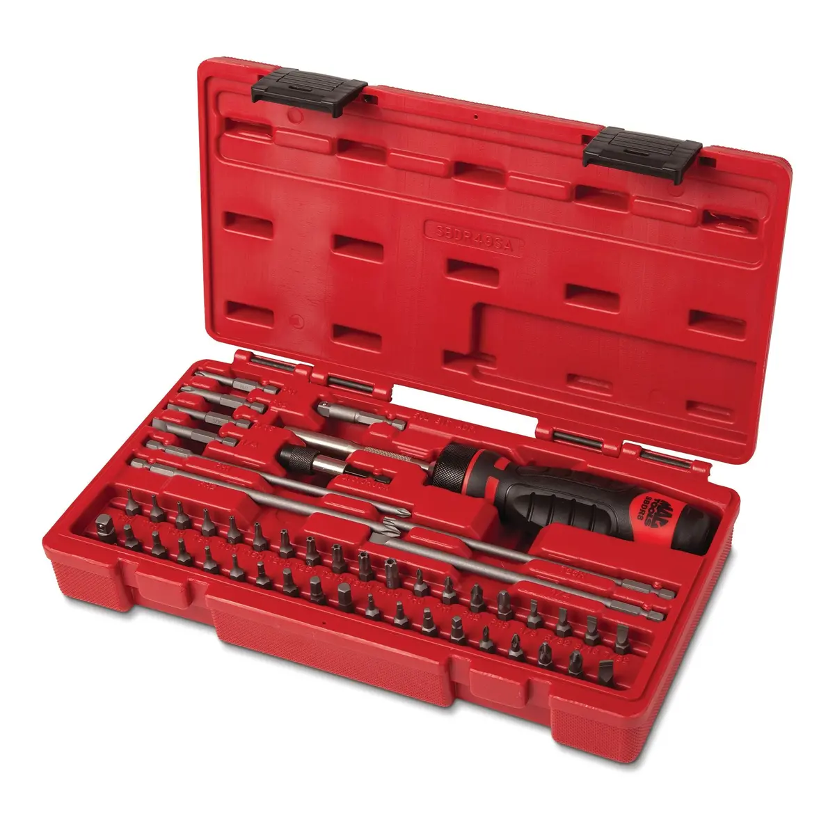 49-Pc. 1/4" Hex Drive Mac-Grip Ratcheting Bit Driver Set 1