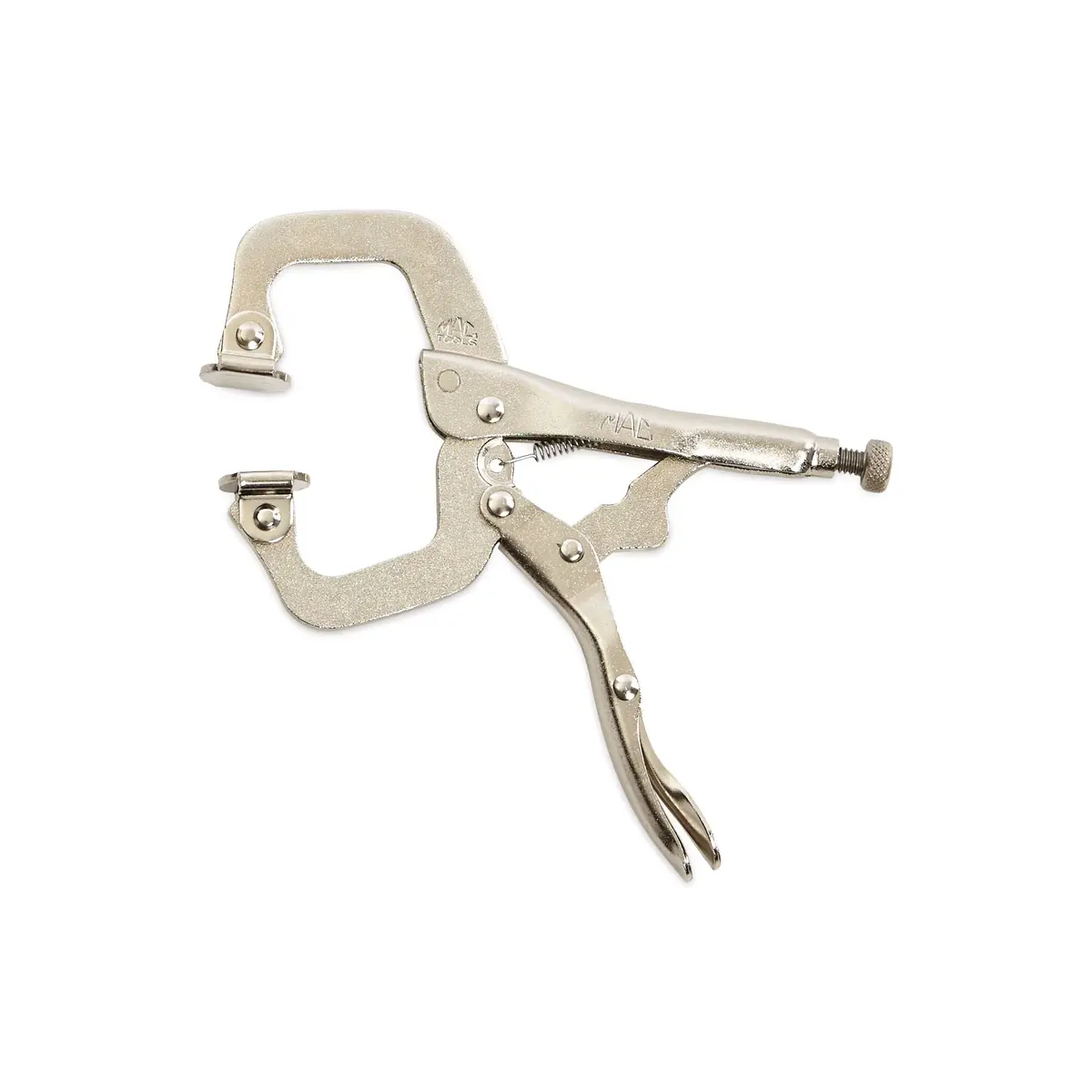 Long Reach Locking C-Clamps With Swivel Pad 1