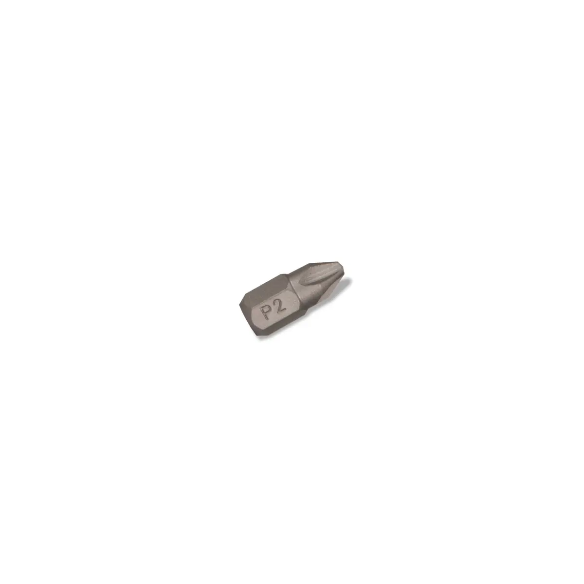 1/4" Hex Drive Stubby Phillips Bit - #2 1